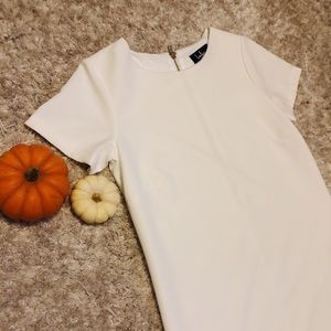🍂Lulu’s Ivory Shift Dress
